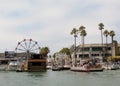 Newport Beach Balboa Pier, California, USA Royalty Free Stock Photo